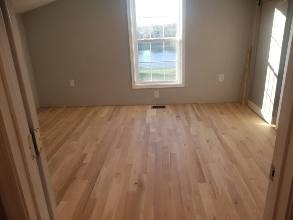White oak flooring