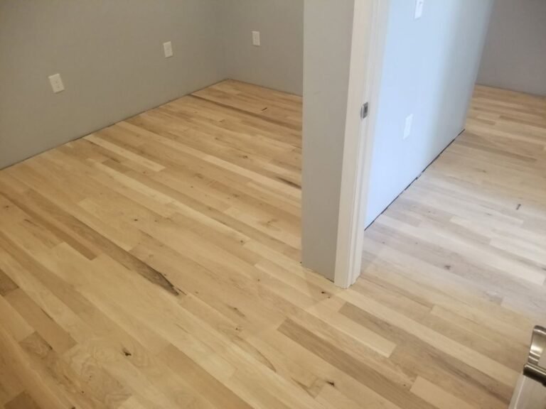 White oak hardwood flooring